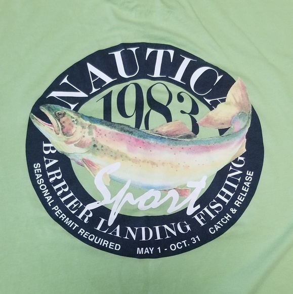 Men's Nautica Front and back graphic Tee - Picture 4 of 6